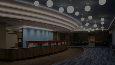 Image of a building lobby